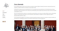 Desktop Screenshot of coroalameda.es