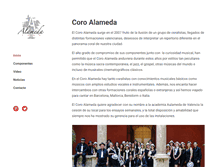 Tablet Screenshot of coroalameda.es